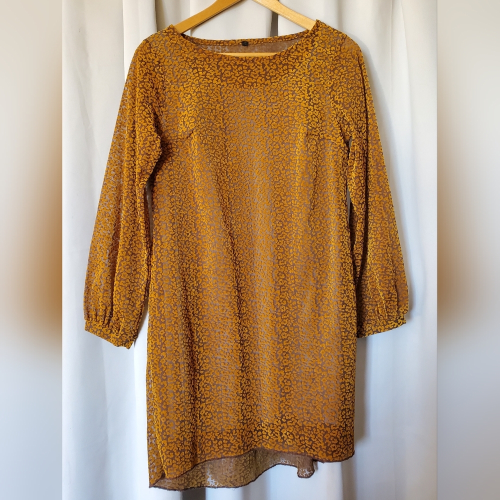 Velvet Burnout Dress